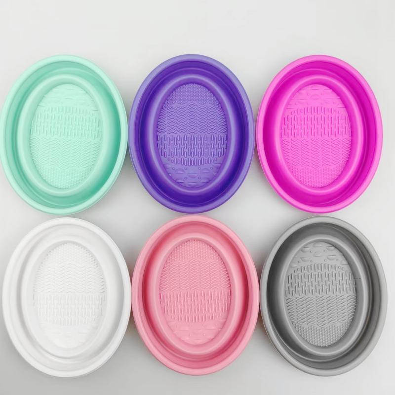 Beauty Makeup Wholesale - Tigela dobrável para limpeza de pó,