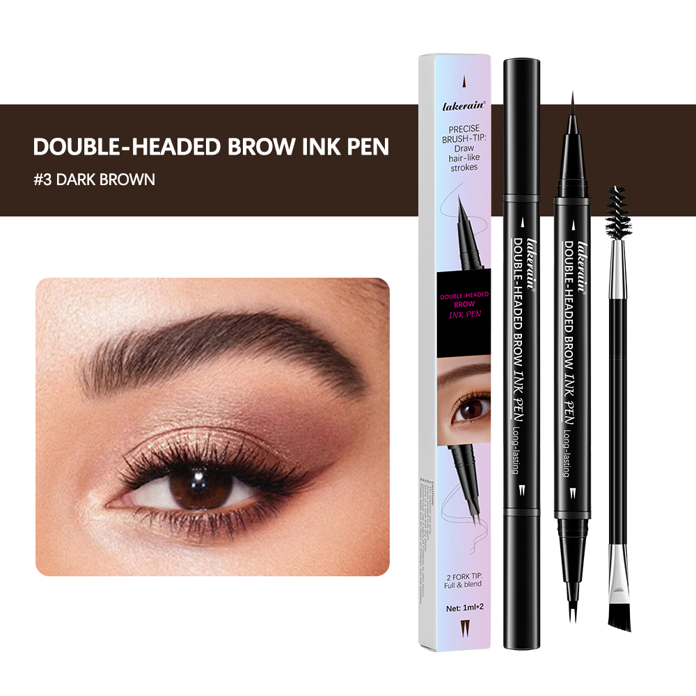 Eyebrow Pomade Pencil - Lápis de sobrancelha 2 em 1,