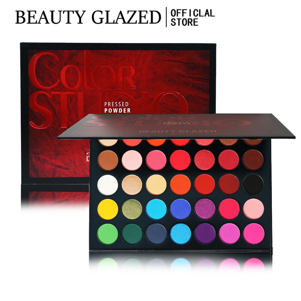Beauty Makeup Eyeshadow Palette - BEAUTY GLAZED Paleta de sombras 35