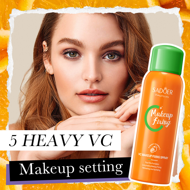 Beauty Makeup Fixer - Maquiagem hidratante Spray, Natural Matte, Refrescante,