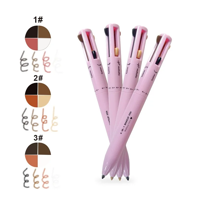 Lápis de sobrancelha 4 em 1, d - Eyebrow Pomade Pencil avaliação e preço