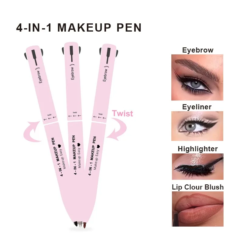 Lápis de sobrancelha 4 em 1, d - Eyebrow Pomade Pencil avaliação e preço