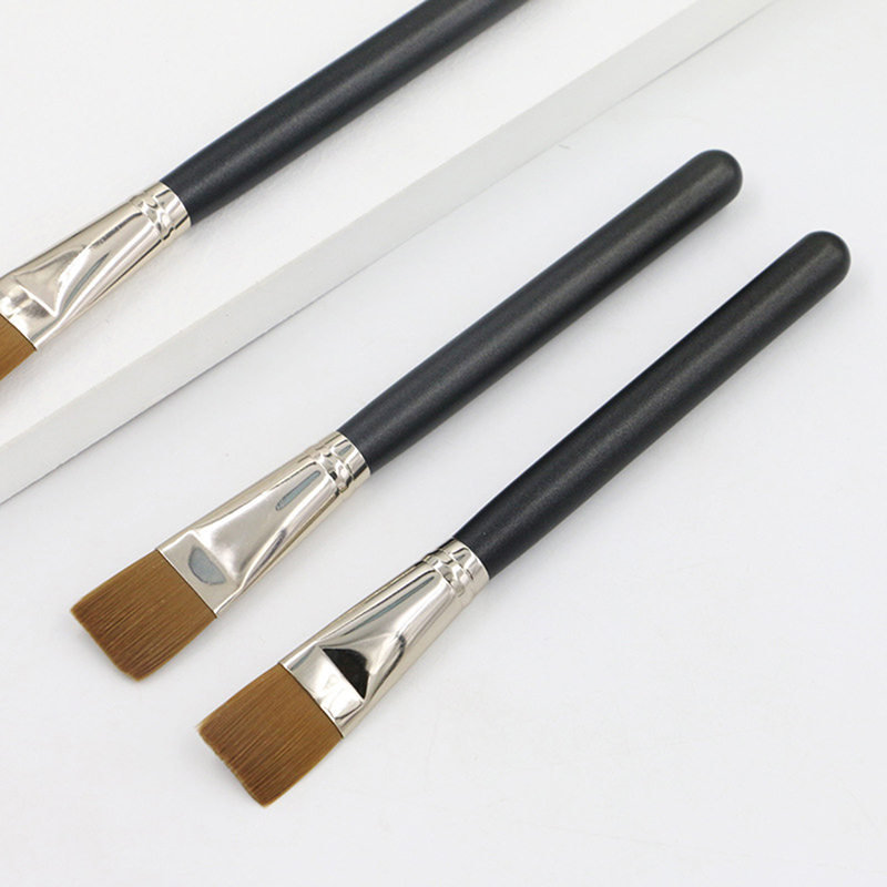 【L】Pincel de Base Quadrado Pla - Beauty Makeup Foundation avaliação e preço