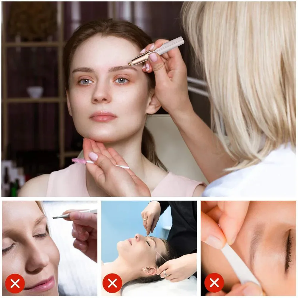 Aparador de sobrancelha elétri - Eyebrow Pomade Pencil avaliação e preço