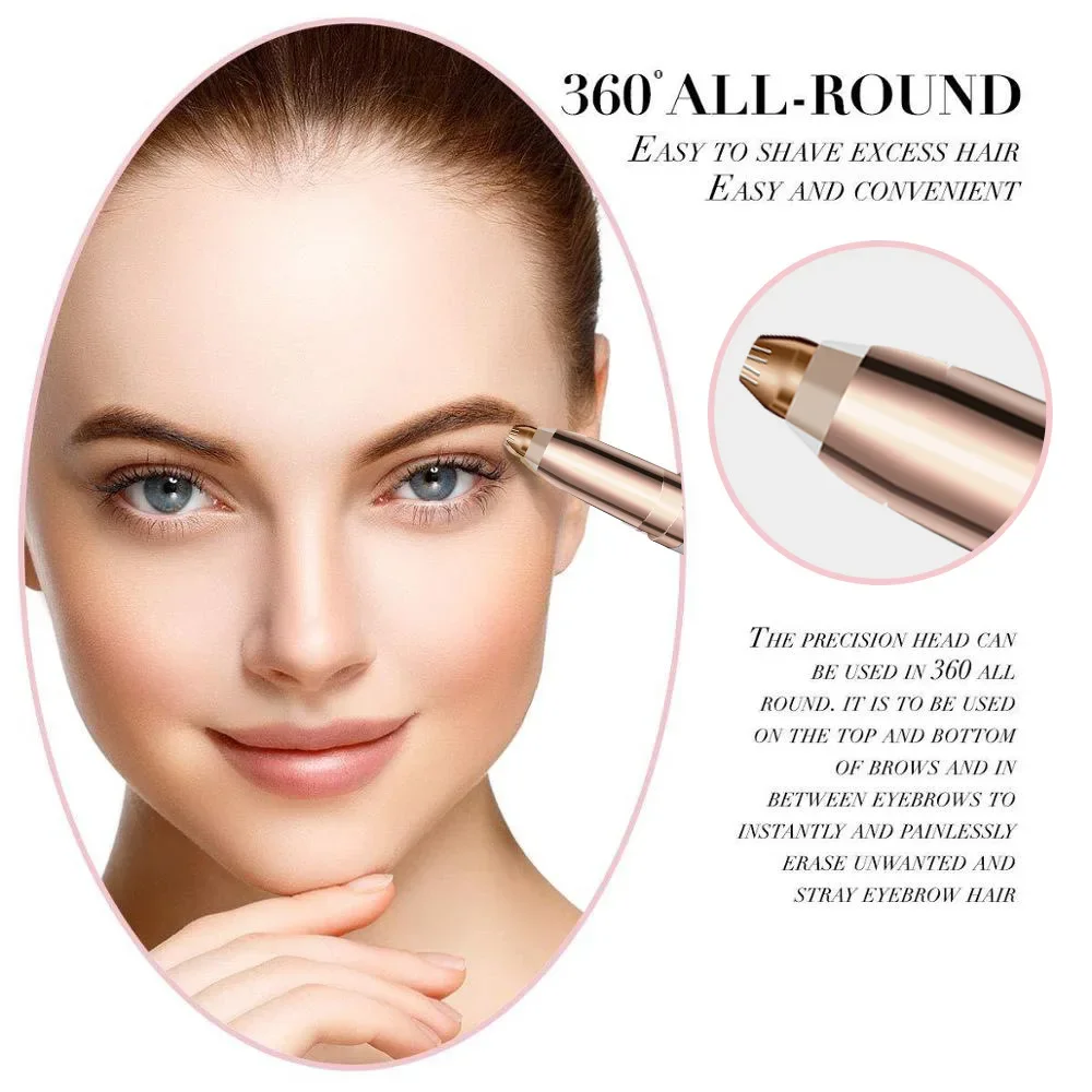 Aparador de sobrancelha elétri - Eyebrow Pomade Pencil avaliação e preço