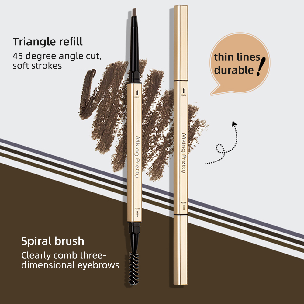Caneta de sobrancelha 5 cores, - Eyebrow Pomade Pencil avaliação e preço