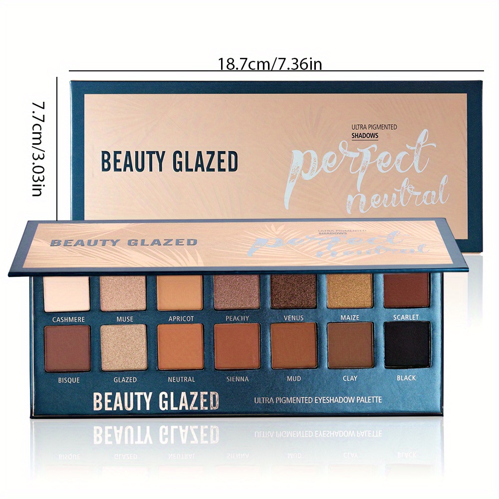 Paleta de sombras BEAUTY GLAZE - Beauty Makeup Eyeshadow Palette avaliação e preço