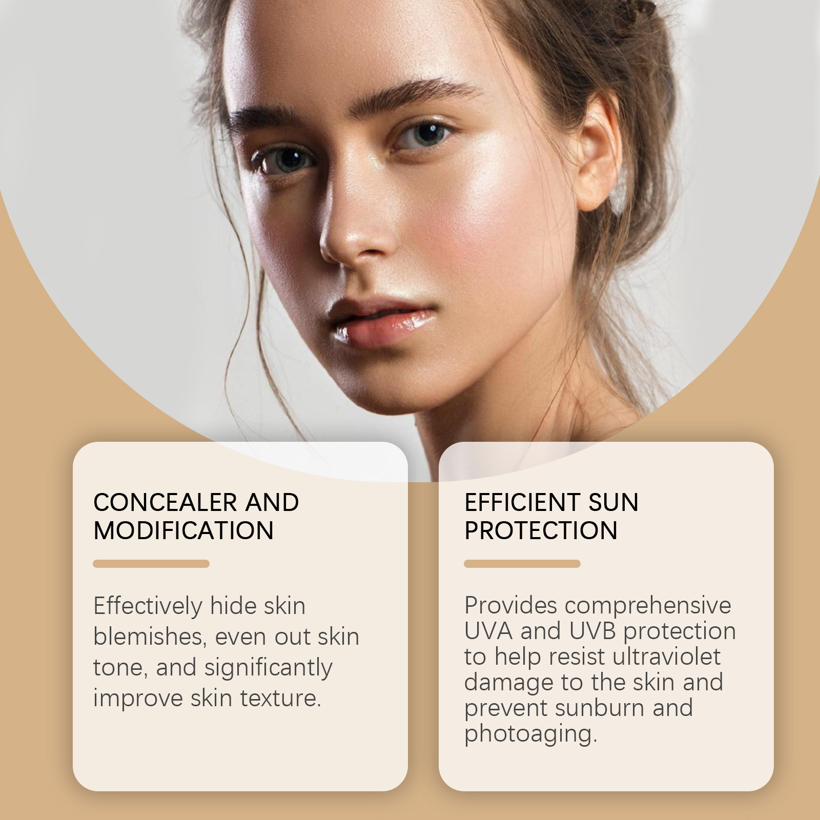 Protetor solar de caracol dour - Beauty Makeup Foundation avaliação e preço