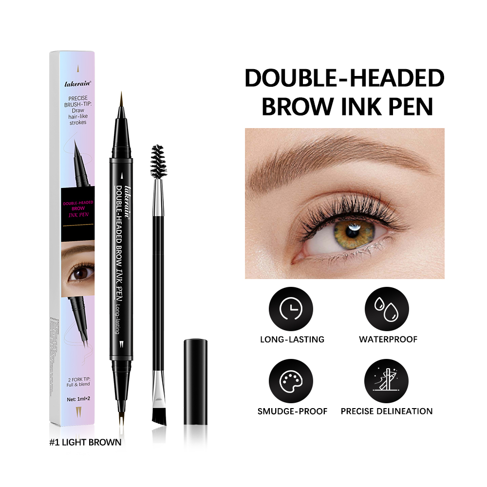 Lápis de sobrancelha 2 em 1, à - Eyebrow Pomade Pencil avaliação e preço