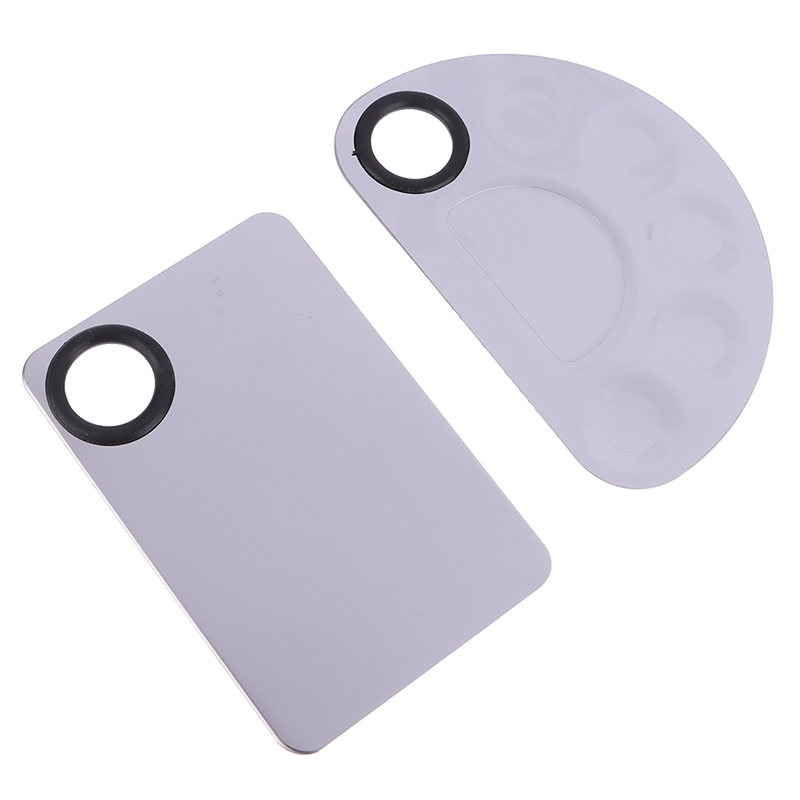 Aço inoxidável Maquiagem Mixer - Beauty Makeup Eyeshadow Palette avaliação e preço