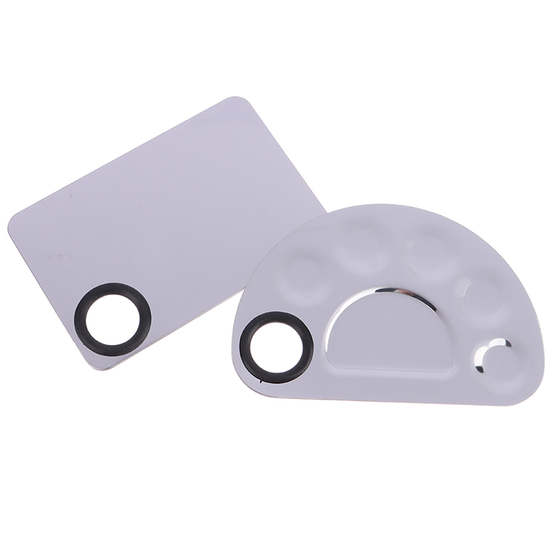 Aço inoxidável Maquiagem Mixer - Beauty Makeup Eyeshadow Palette avaliação e preço