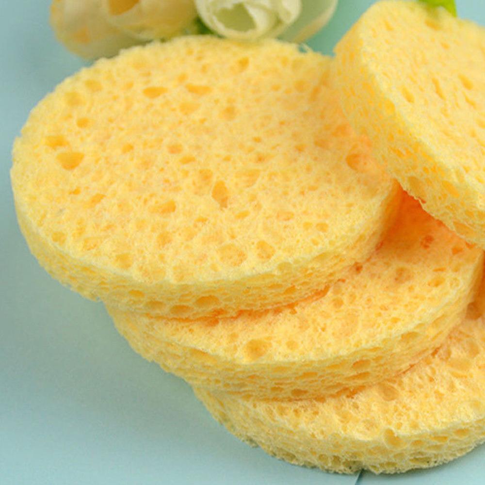 10 pçs 6-9cm rosto amarelo red - Cosmetic Sponge avaliação e preço
