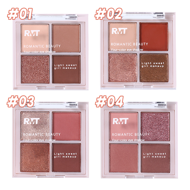Paleta de Sombras de Quatro Co - Beauty Makeup Eyeshadow Palette avaliação e preço