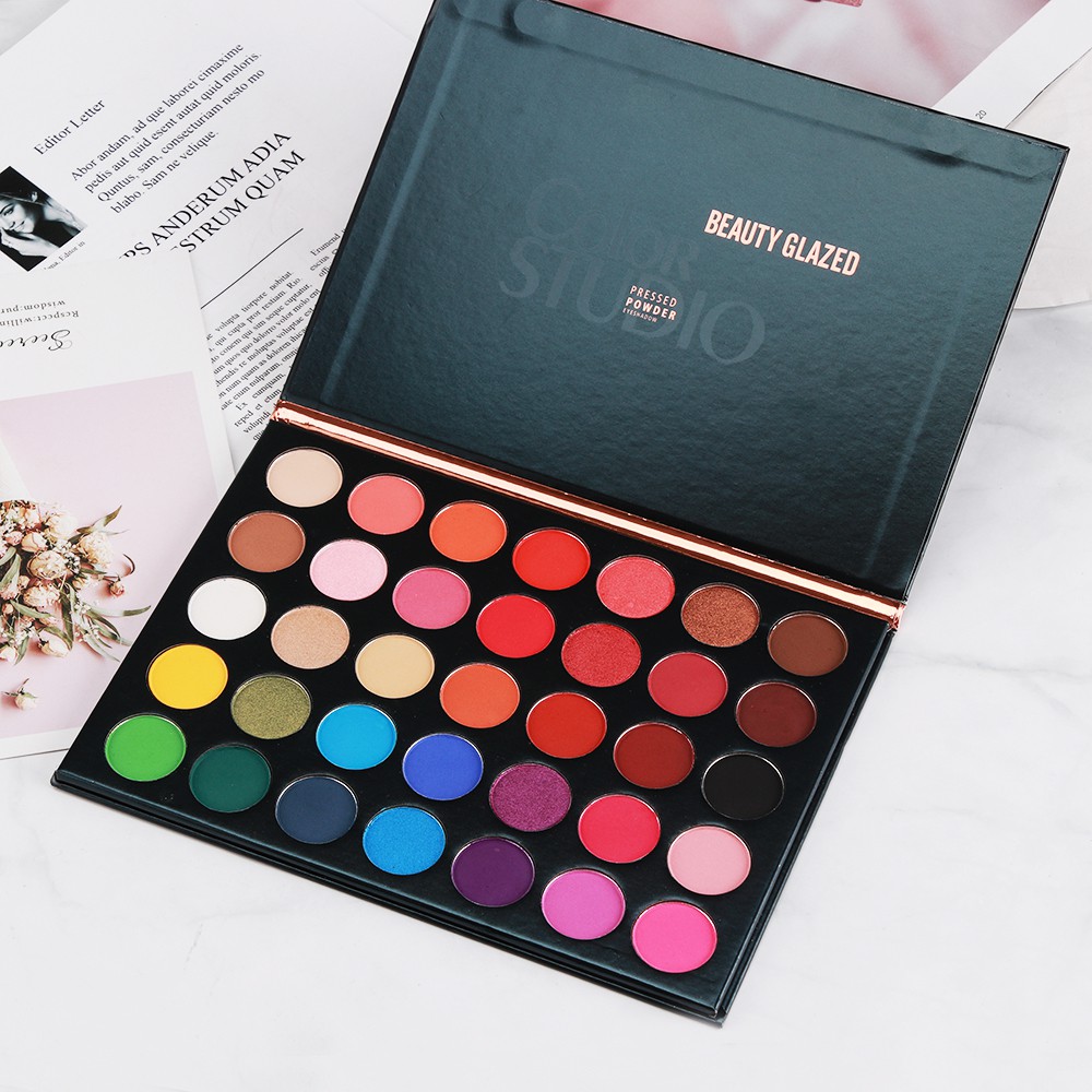 BEAUTY GLAZED Paleta de sombra - Beauty Makeup Eyeshadow Palette avaliação e preço