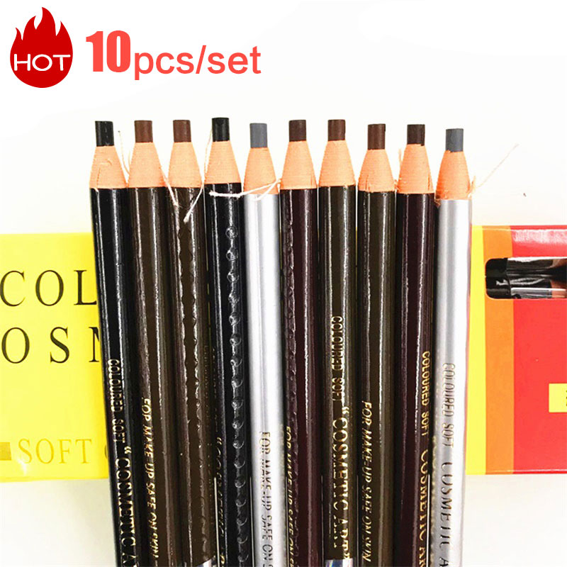 10 pçs lápis de sobrancelha fe - Eyebrow Pomade Pencil avaliação e preço