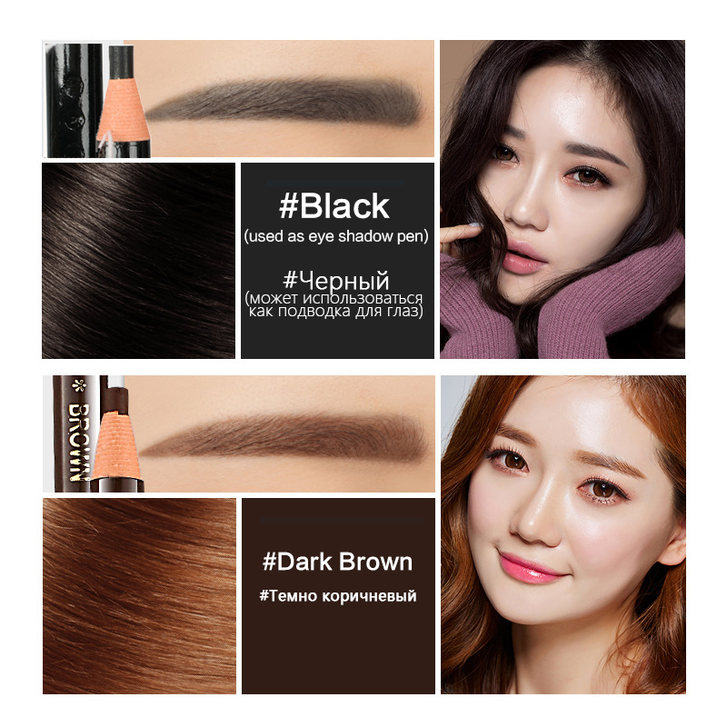 10 pçs lápis de sobrancelha fe - Eyebrow Pomade Pencil avaliação e preço