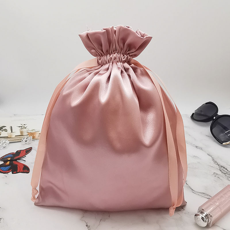 Sacos de cetim com logotipo pe - Beauty Makeup News avaliação e preço