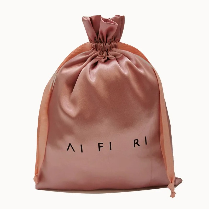 Sacos de cetim com logotipo pe - Beauty Makeup News avaliação e preço