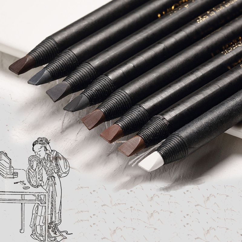 5 pçs haozhuang lápis de sobra - Eyebrow Pomade Pencil avaliação e preço
