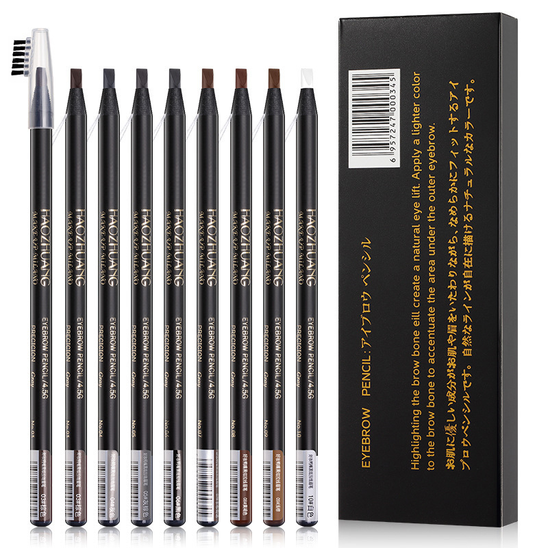 5 pçs haozhuang lápis de sobra - Eyebrow Pomade Pencil avaliação e preço